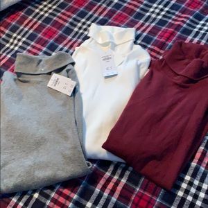 Turtle neck shirts